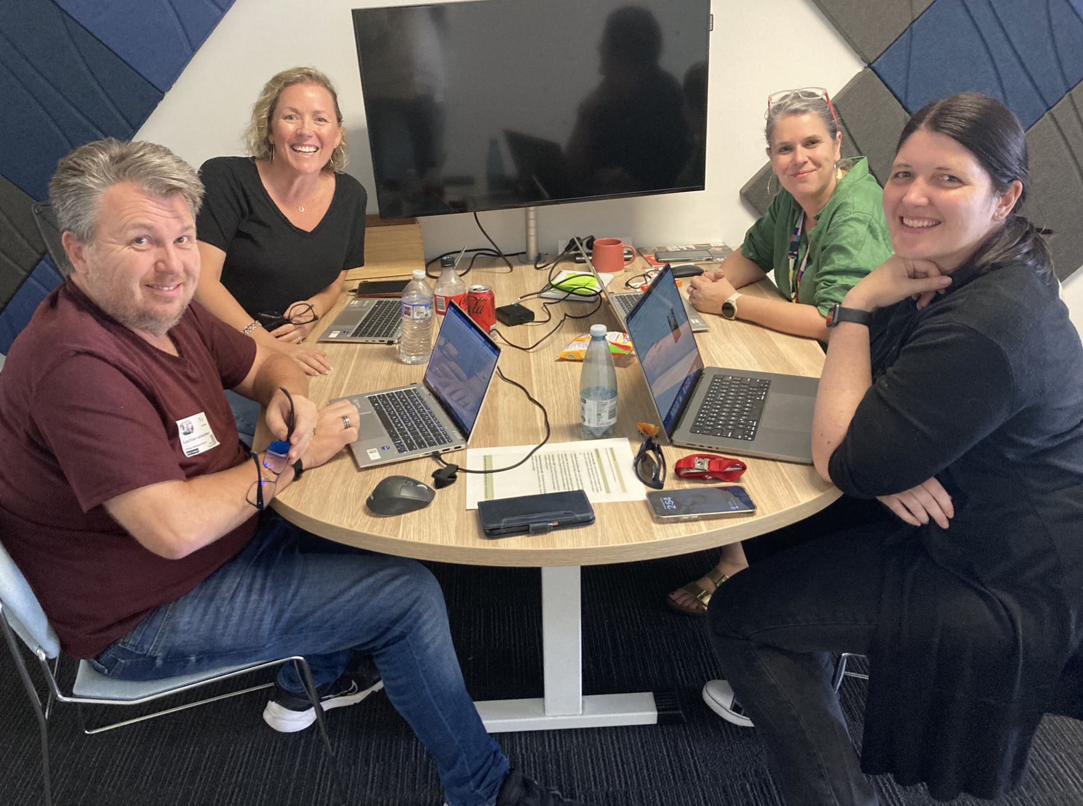 One of the Service NSW teams at our March 2024 AI hackathon