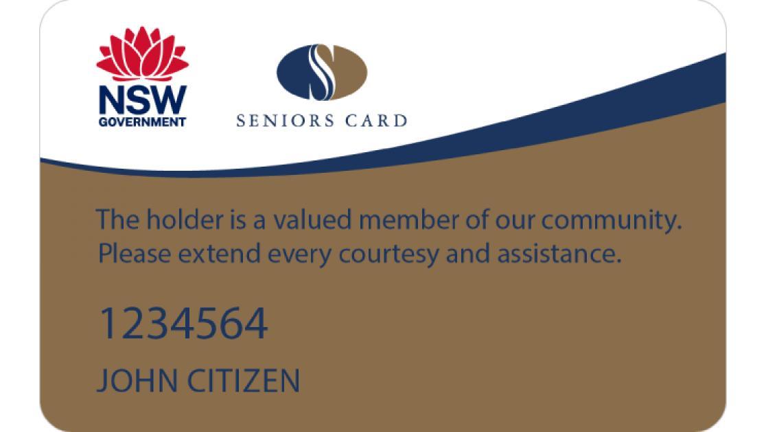 How Do I Get A Seniors Card Nsw